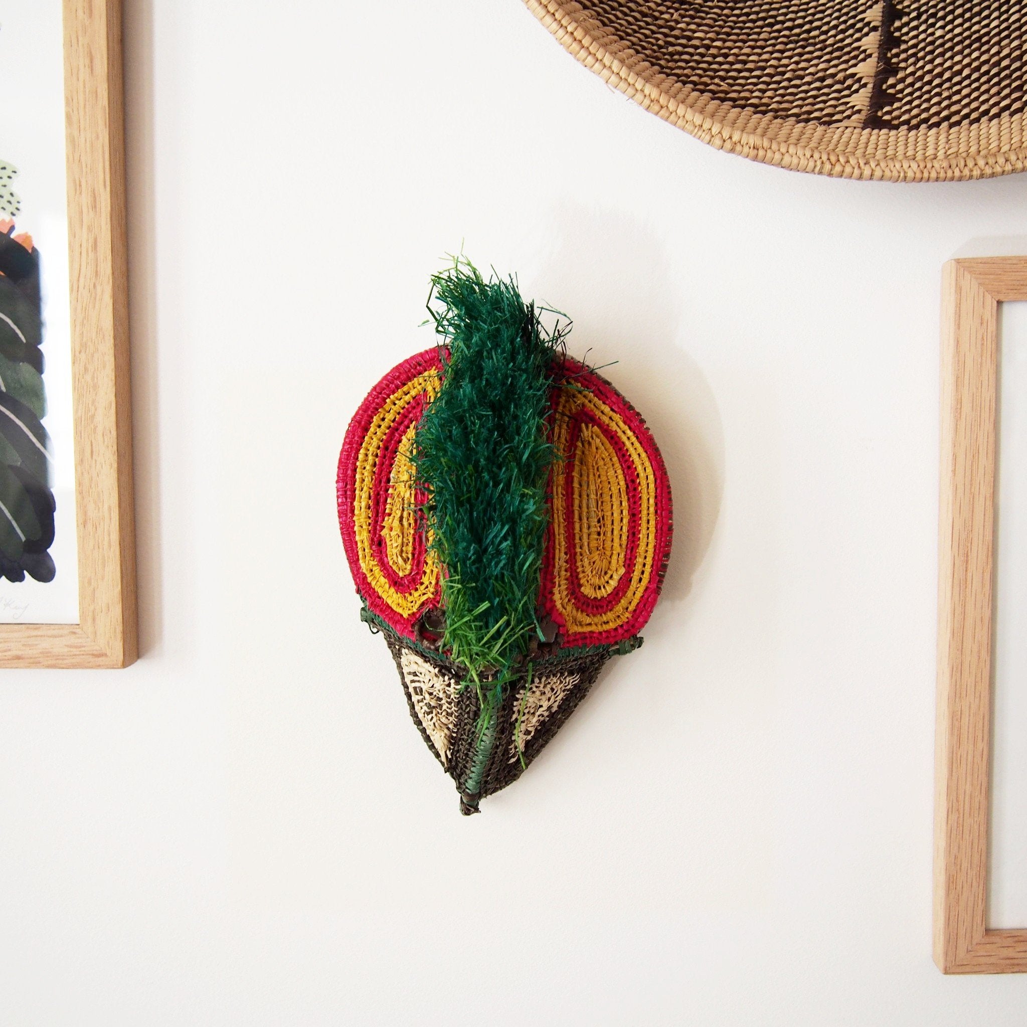 MINI MASQUE TRIBAL OISEAU / MINI BIRD TRIBAL MASK