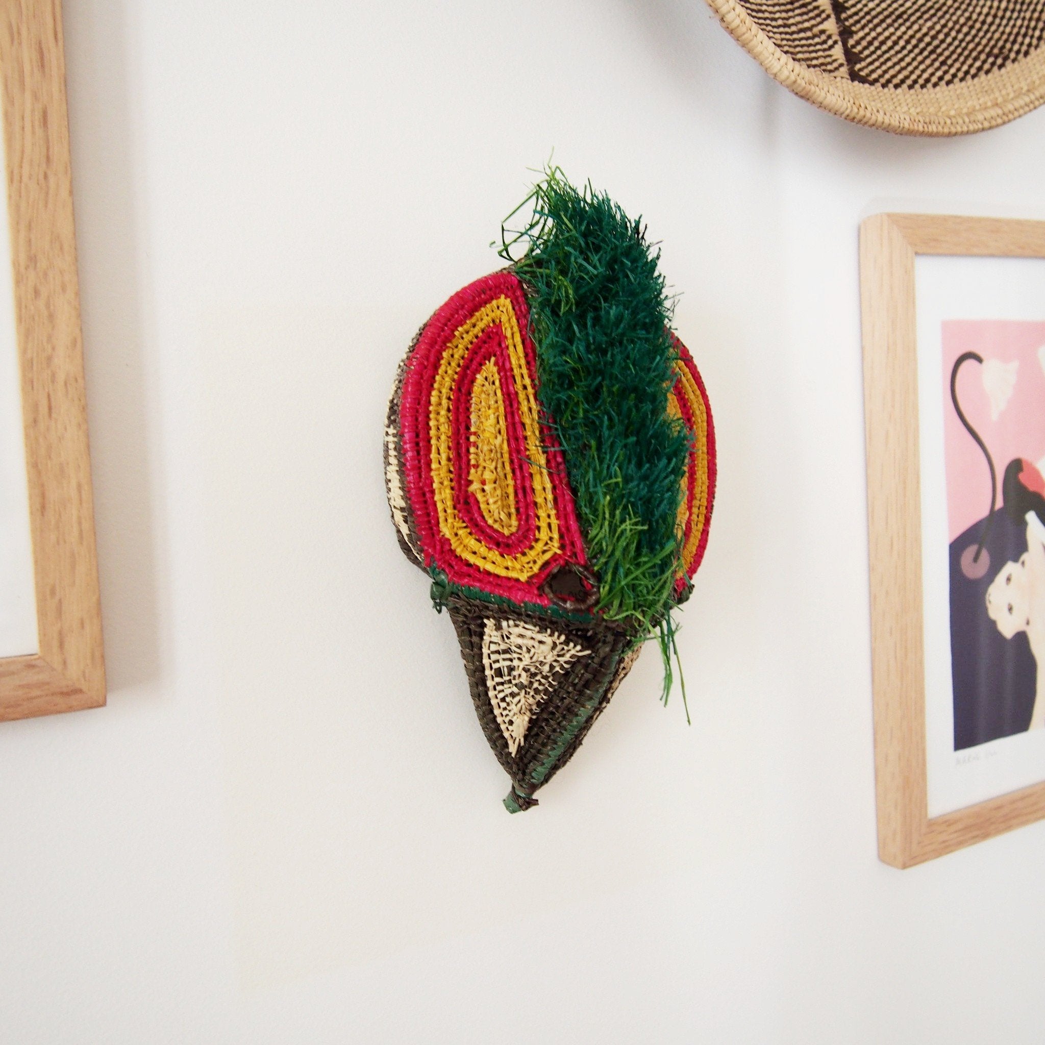 MINI MASQUE TRIBAL OISEAU / MINI BIRD TRIBAL MASK