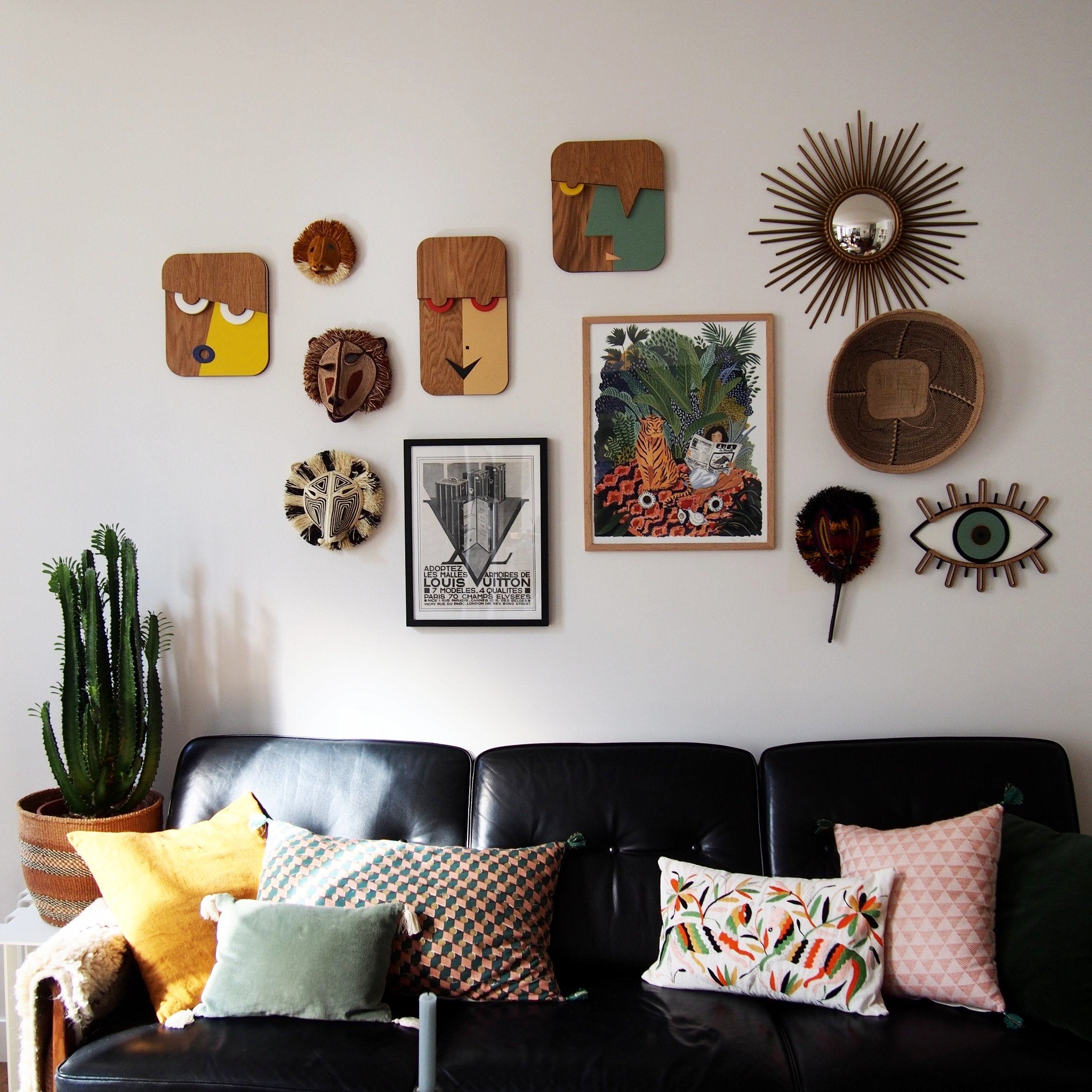 PANIERS MURAUX TRADITIONNELS HWANGE / TRADITIONAL HWANGE WALL BASKETS