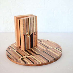 PLATEAU MARQUETERIE HYGGE / HYGGE MARQUETRY TRAY